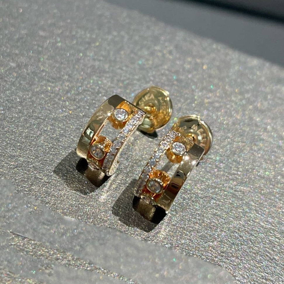 [Eterna Jewels]MOVE ROMANE OHRRINGE DIAMANT