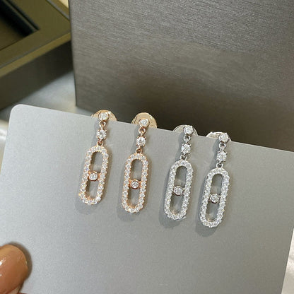 [Eterna Jewels]DORMEUSES MOVE UNO DIAMANT-OHRRINGE