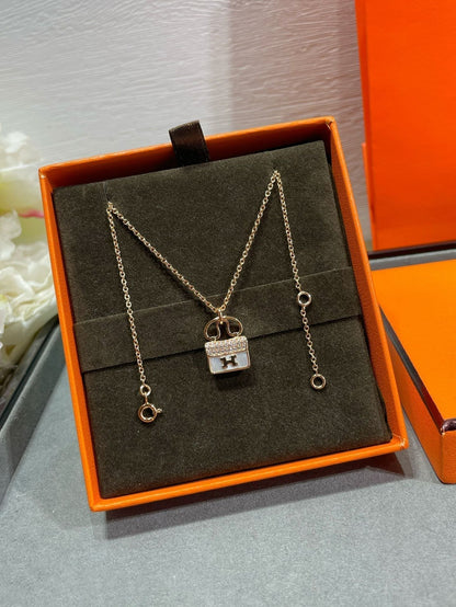 [Eterna Jewels]H CIRCE MOISSANITE ANHÄNGERKETTE GOLD