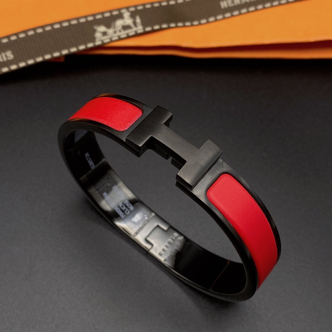 [Eterna Jewels]CLIC HM SO BLACK RED ARMBAND