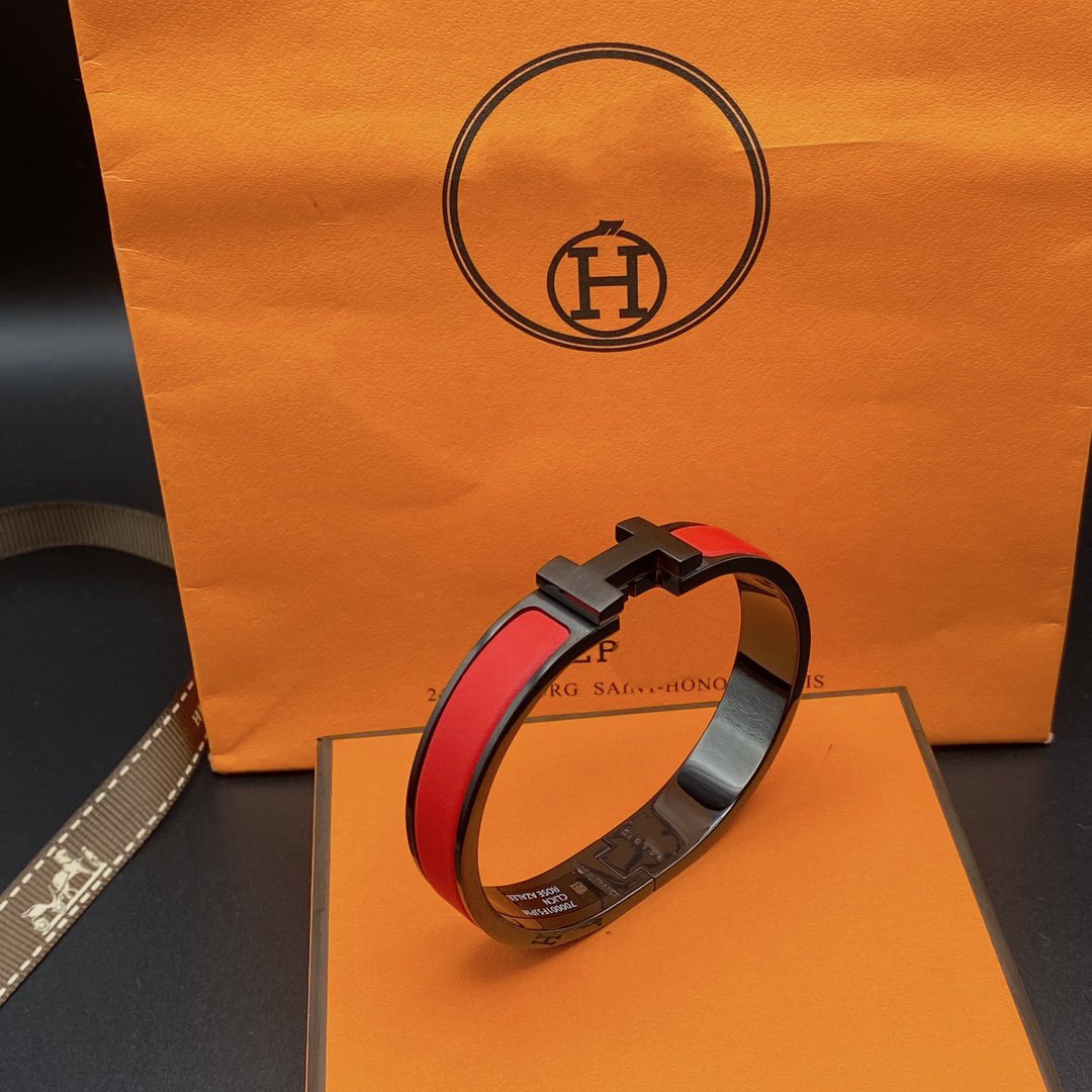 [Eterna Jewels]CLIC HM SO BLACK RED ARMBAND