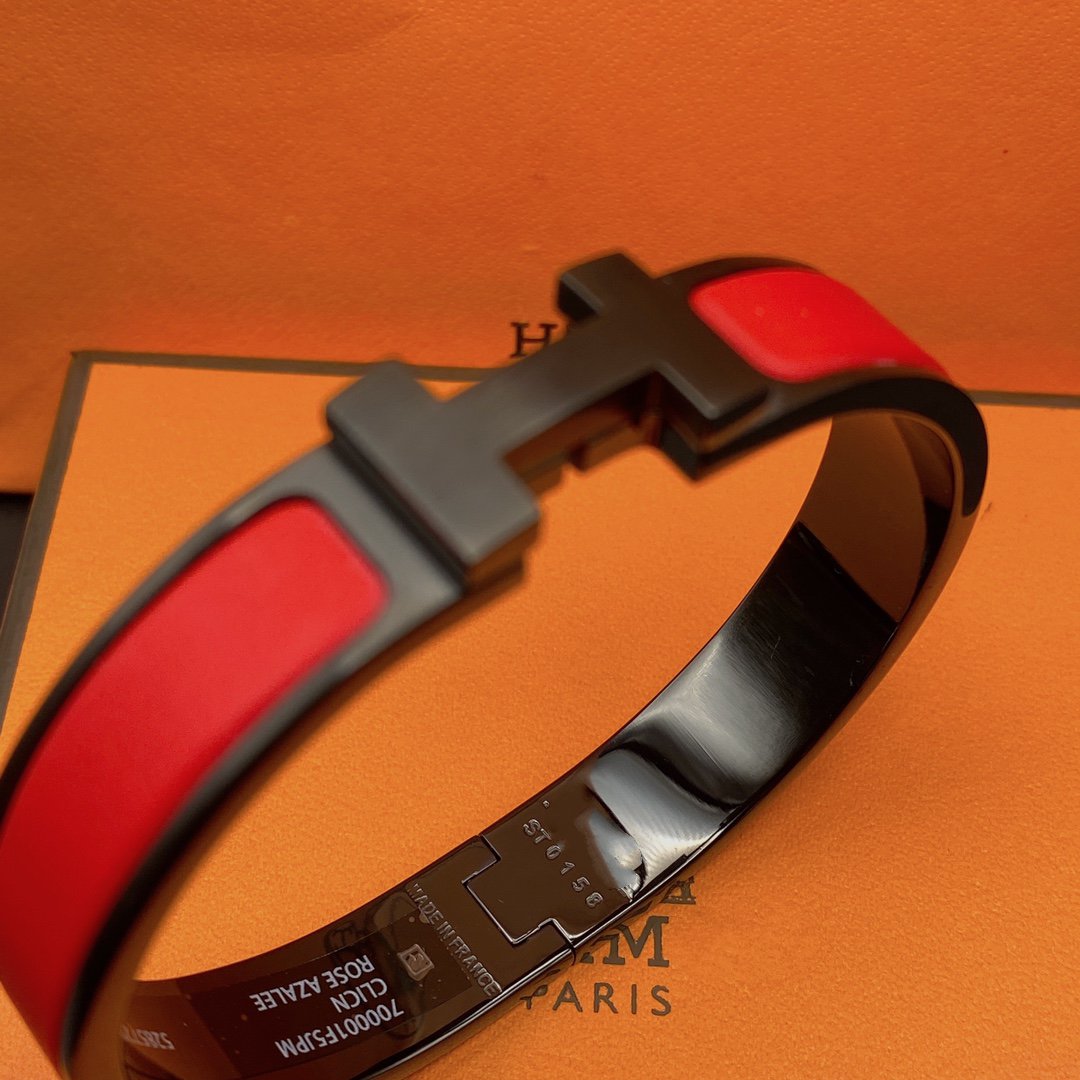 [Eterna Jewels]CLIC HM SO BLACK RED ARMBAND