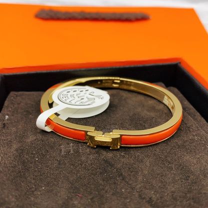 [Eterna Jewels]KLASSISCHES HM KLICK ROTES 8MM EMAILLE ARMBAND