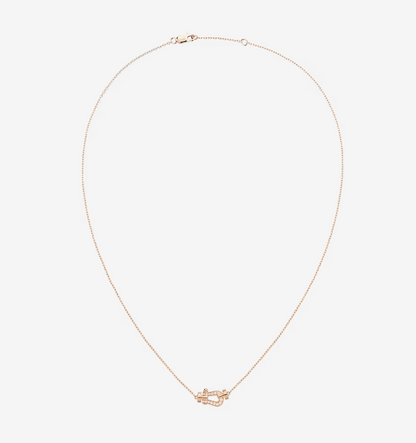 [Eterna Jewels]FORCE 10 DIAMOND ROSÉGOLD-HALSKETTE MINI-MODELL