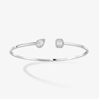 [Eterna Jewels]FLEXIBLER ARMREIF MY TWIN TOI & MOI SILBER DIAMANTEN