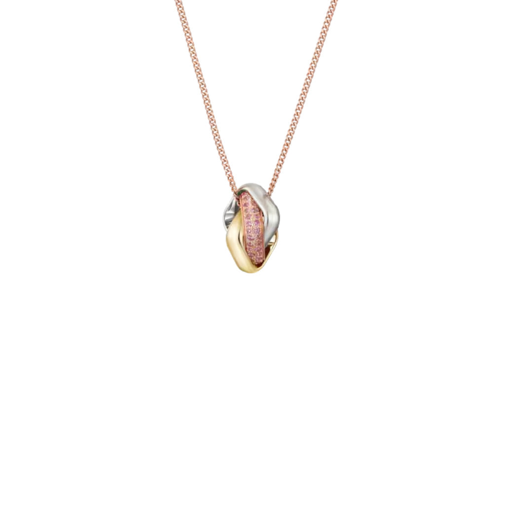 [Eterna Jewels]TRINITY CUSHION NECKLACE COLLECTION
