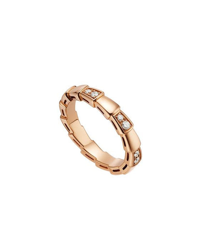 [Eterna Juwelen]SERPENTI RING ROSÉGOLD 3MM