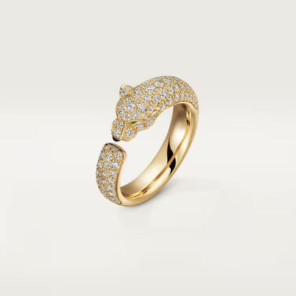 [Eterna Jewels]PANTHERE FULL DIAMOND SMALL RING