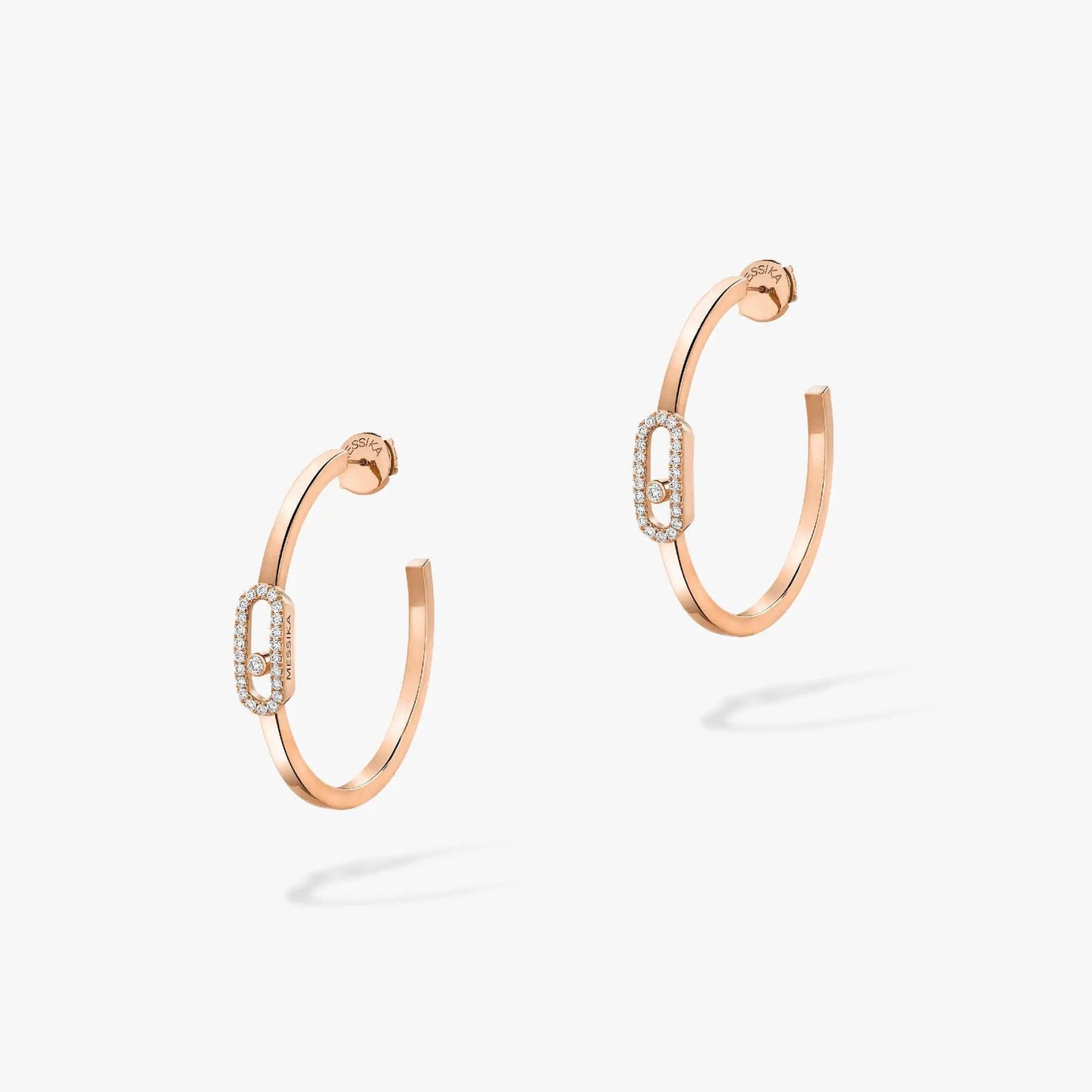 [Eterna Jewels]CREOLEN MOVE UNO PM DIAMANT OHRRINGE