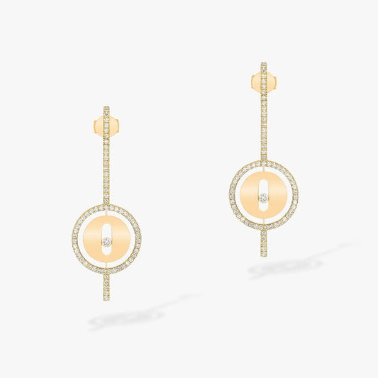 [Eterna Jewels]LUCKY MOVE ARROW ROSÉGOLD DIAMANT OHRRINGE