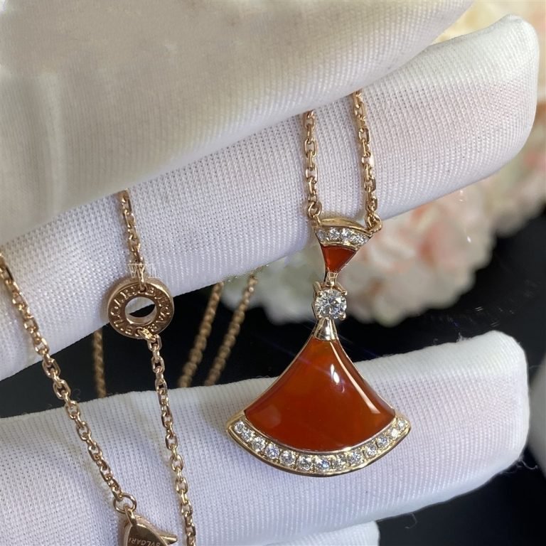 [Eterna Jewels]HALSKETTE DREAM MIT CARNELIAN UND DIAMANTEN