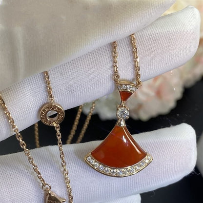 [Eterna Jewels]HALSKETTE DREAM MIT CARNELIAN UND DIAMANTEN