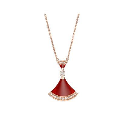 [Eterna Jewels]HALSKETTE DREAM MIT CARNELIAN UND DIAMANTEN
