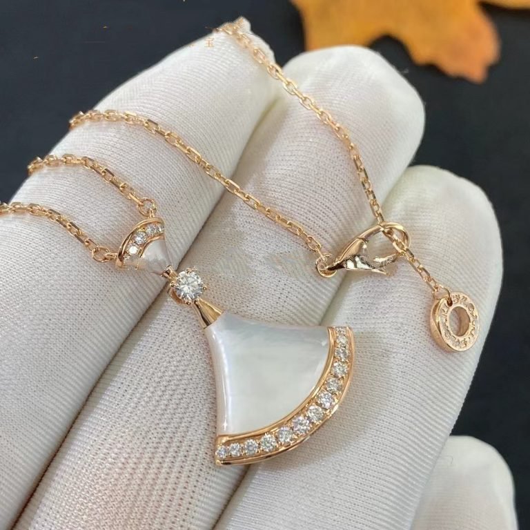 [Eterna Jewels]HALSKETTE DREAM MOP ROTGOLD DIAMANT