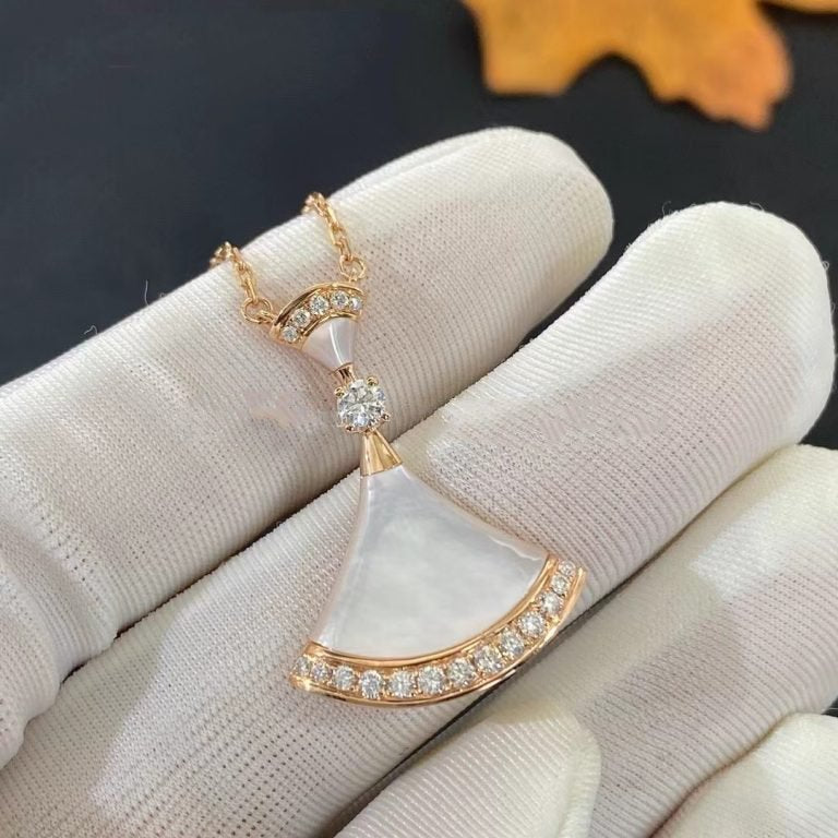 [Eterna Jewels]HALSKETTE DREAM MOP ROTGOLD DIAMANT