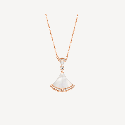 [Eterna Jewels]HALSKETTE DREAM MOP ROTGOLD DIAMANT