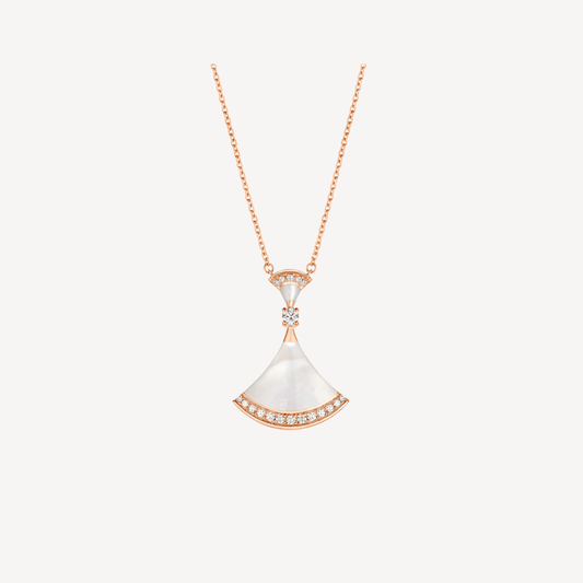 [Eterna Jewels]HALSKETTE DREAM MOP ROTGOLD DIAMANT