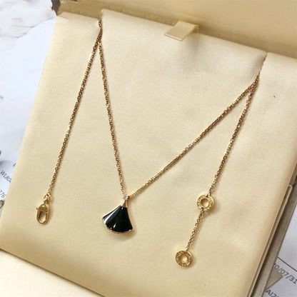 TRAUMHALSKETTE ONYX 1 DIAMANT