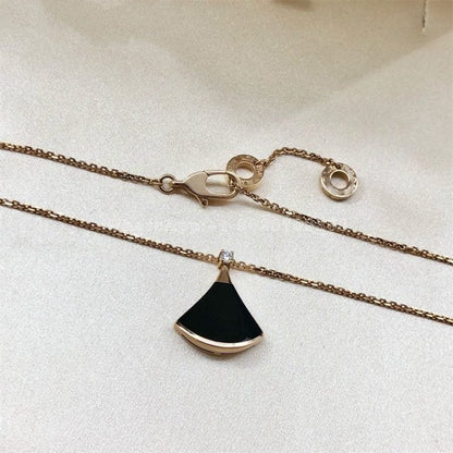 TRAUMHALSKETTE ONYX 1 DIAMANT