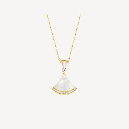 [Eterna Jewels]TRAUMKETTE PERLMUTT GOLD DIAMANT