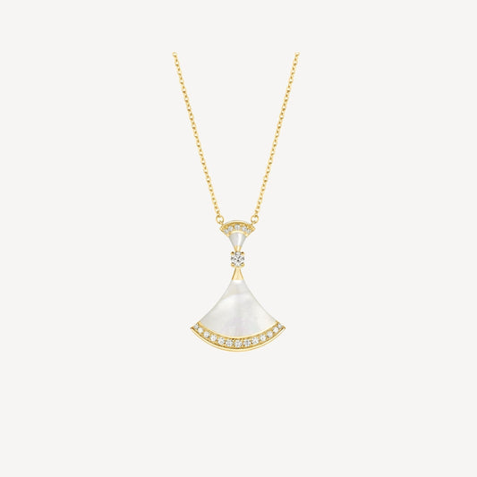 [Eterna Jewels]TRAUMKETTE PERLMUTT GOLD DIAMANT