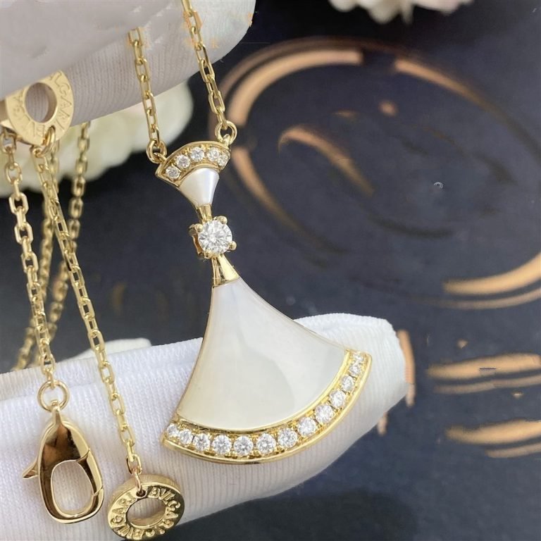 [Eterna Jewels]TRAUMKETTE PERLMUTT GOLD DIAMANT