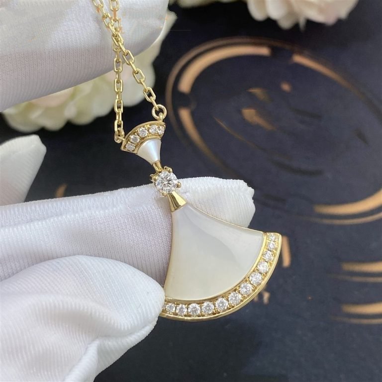 [Eterna Jewels]TRAUMKETTE PERLMUTT GOLD DIAMANT