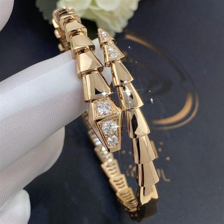 [Eterna Jewels]SERPENTI ARMREIF DIAMANTEN ROSÉGOLD