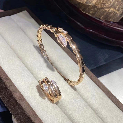 [Eterna Jewels]SERPENTI ARMREIF DIAMANTEN ROSÉGOLD