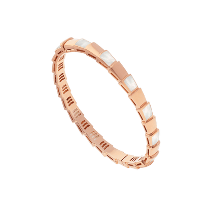 [Eterna Jewels]SERPENTI ARMREIF ROSÉGOLD PERLMUTT