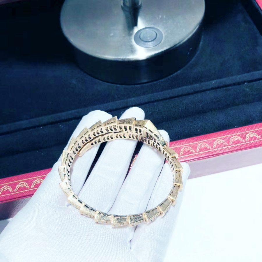 [Eterna Jewels]SERPENTI BRACELET 8MM ROSÉGOLD DIAMANTEN