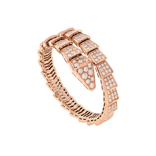 [Eterna Jewels]SERPENTI BRACELET 8MM ROSÉGOLD DIAMANTEN