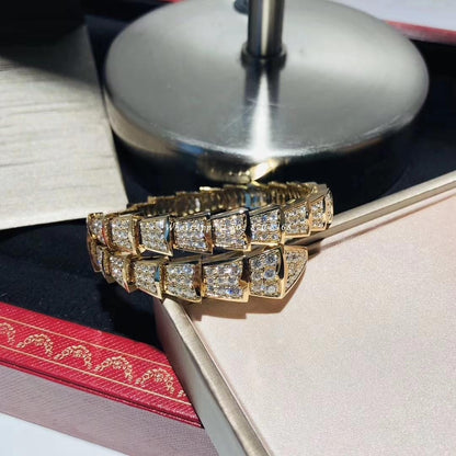 [Eterna Jewels]SERPENTI BRACELET 8MM GOLD DIAMANT