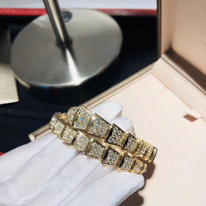 [Eterna Jewels]SERPENTI BRACELET 8MM GOLD DIAMANT