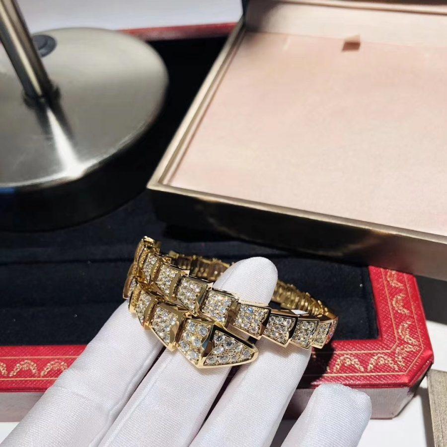 [Eterna Jewels]SERPENTI BRACELET 8MM GOLD DIAMANT