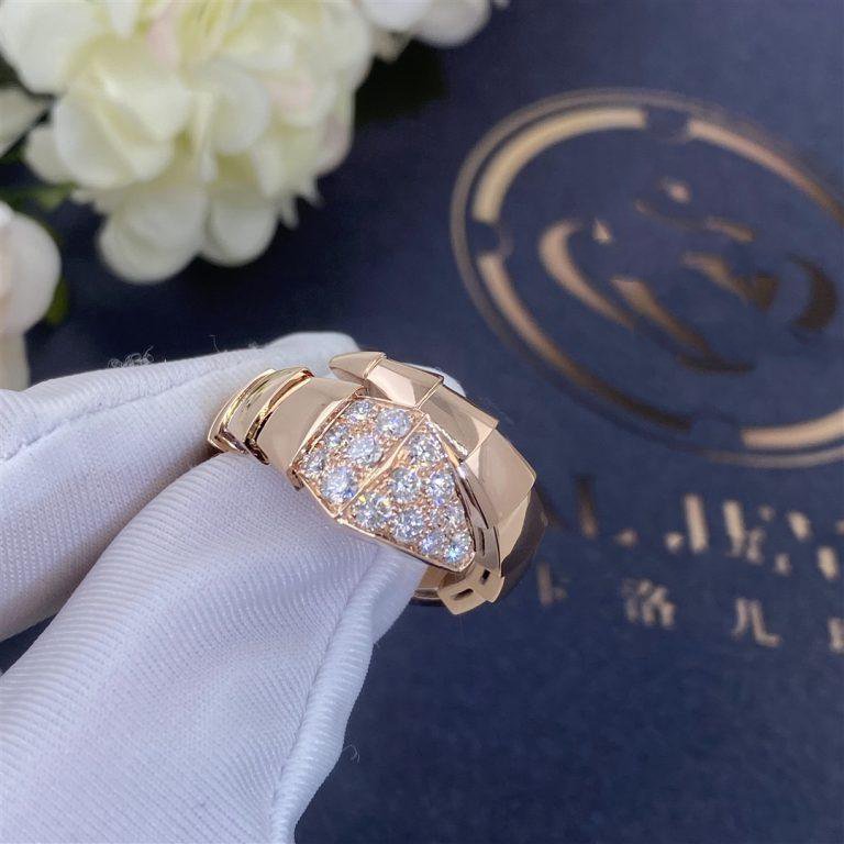 [Eterna Jewels]SERPENTI RING ROSÉGOLD DIAMANT