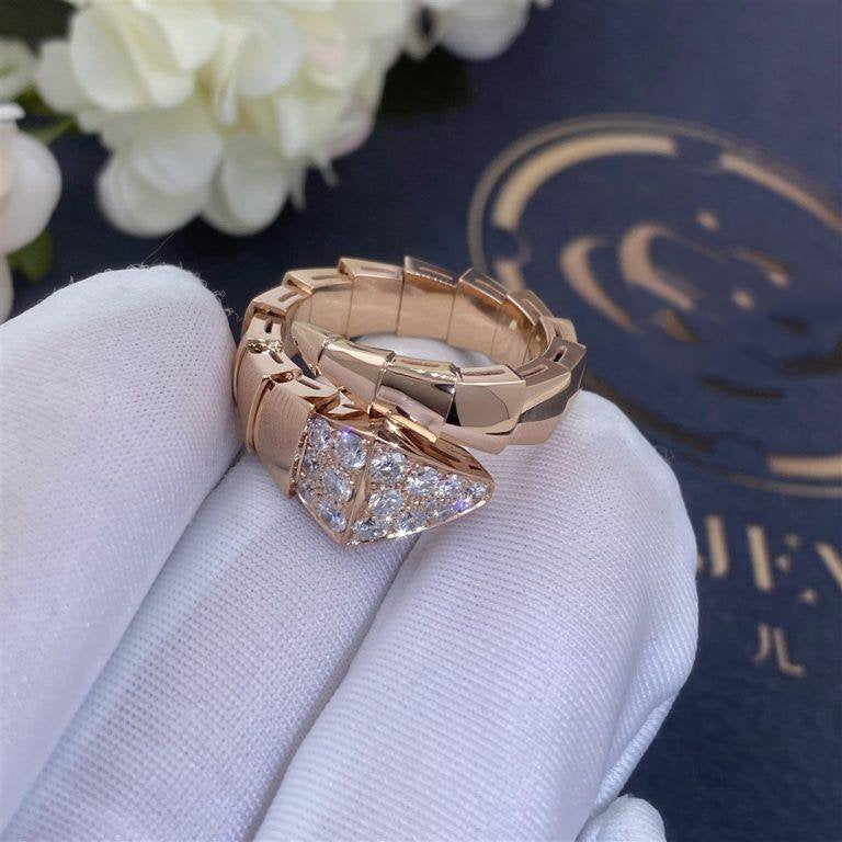 [Eterna Jewels]SERPENTI RING ROSÉGOLD DIAMANT