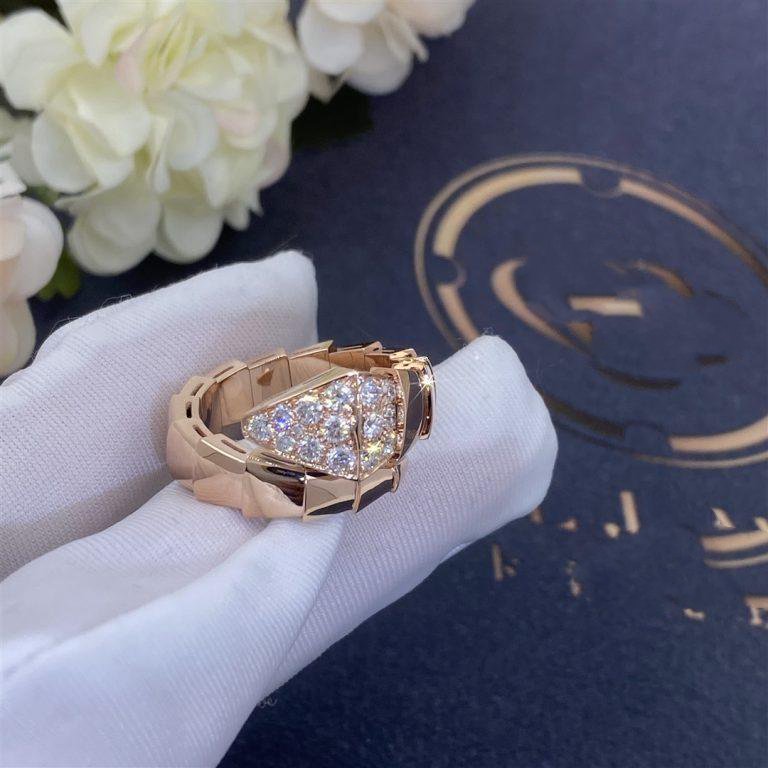 [Eterna Jewels]SERPENTI RING ROSÉGOLD DIAMANT
