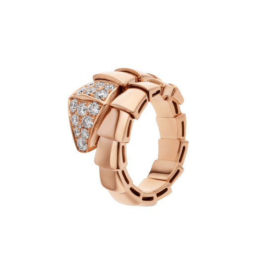 [Eterna Jewels]SERPENTI RING ROSÉGOLD DIAMANT