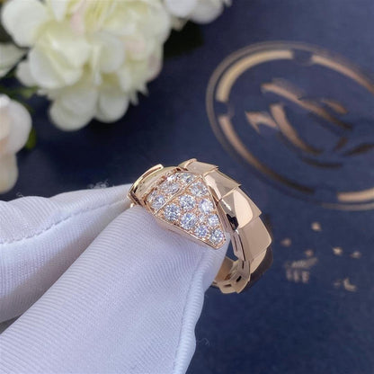[Eterna Jewels]SERPENTI RING ROSÉGOLD DIAMANT