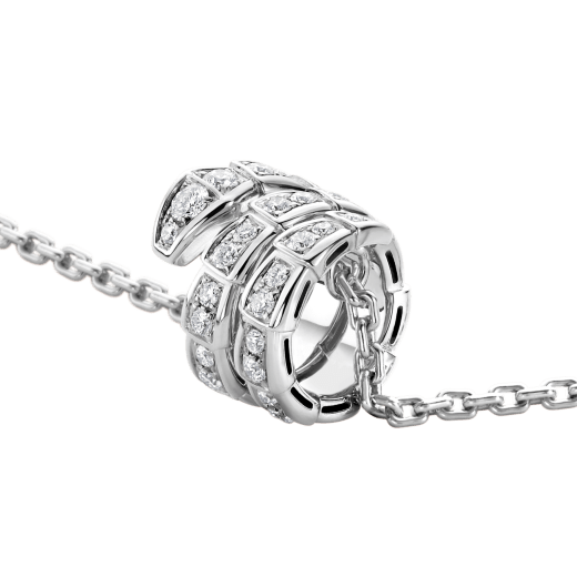 [Eterna Jewels]SERPENTI DOPPELRING-HALSKETTE DIAMANT