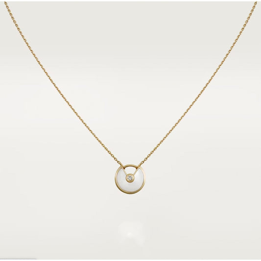 [Eterna Jewels]HALSKETTE ROSE GOLD MOP AMULETT