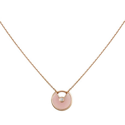 [Eterna Jewels]HALSKETTE AMULETTE ROSE GOLD PINK MOP