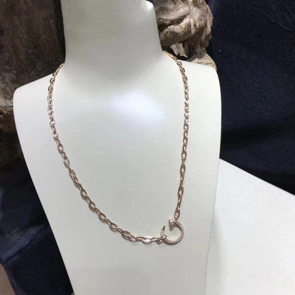 [Eterna Jewels]JUSTE NECKLACE FULL DIAMONDS