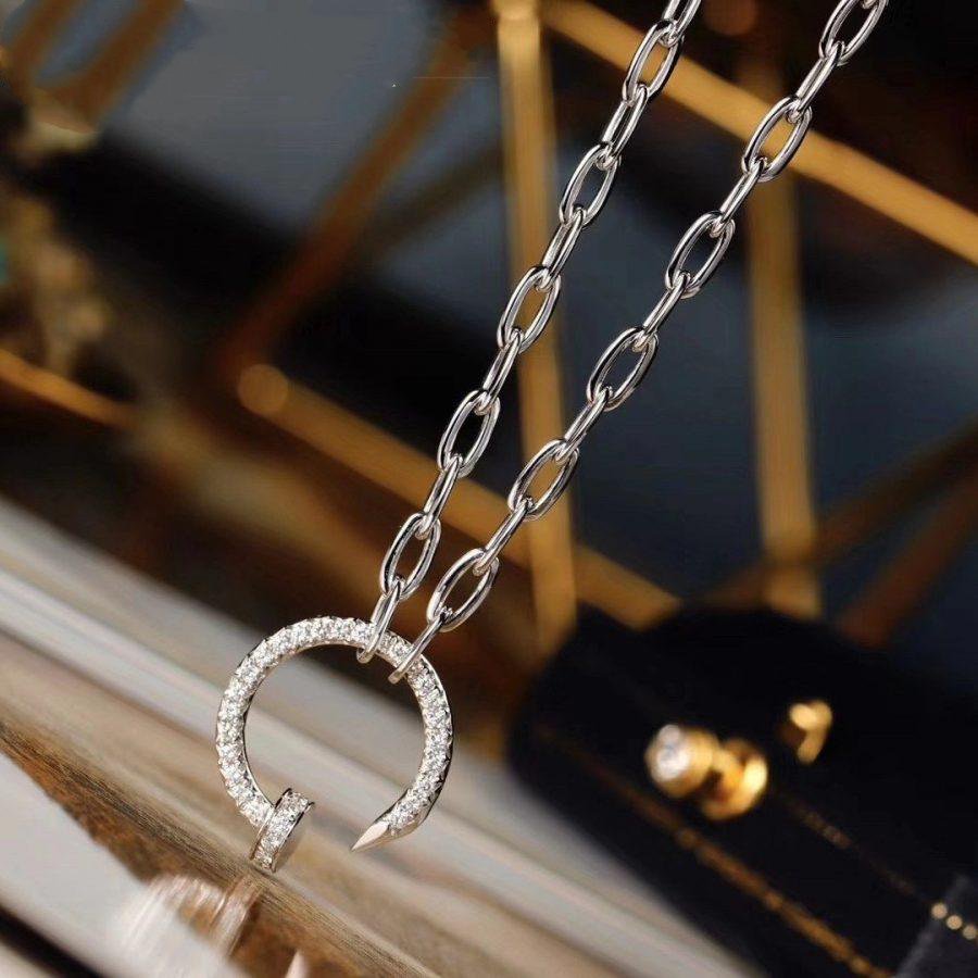 [Eterna Jewels]JUSTE NECKLACE FULL DIAMONDS