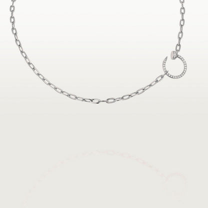 [Eterna Jewels]JUSTE NECKLACE FULL DIAMONDS