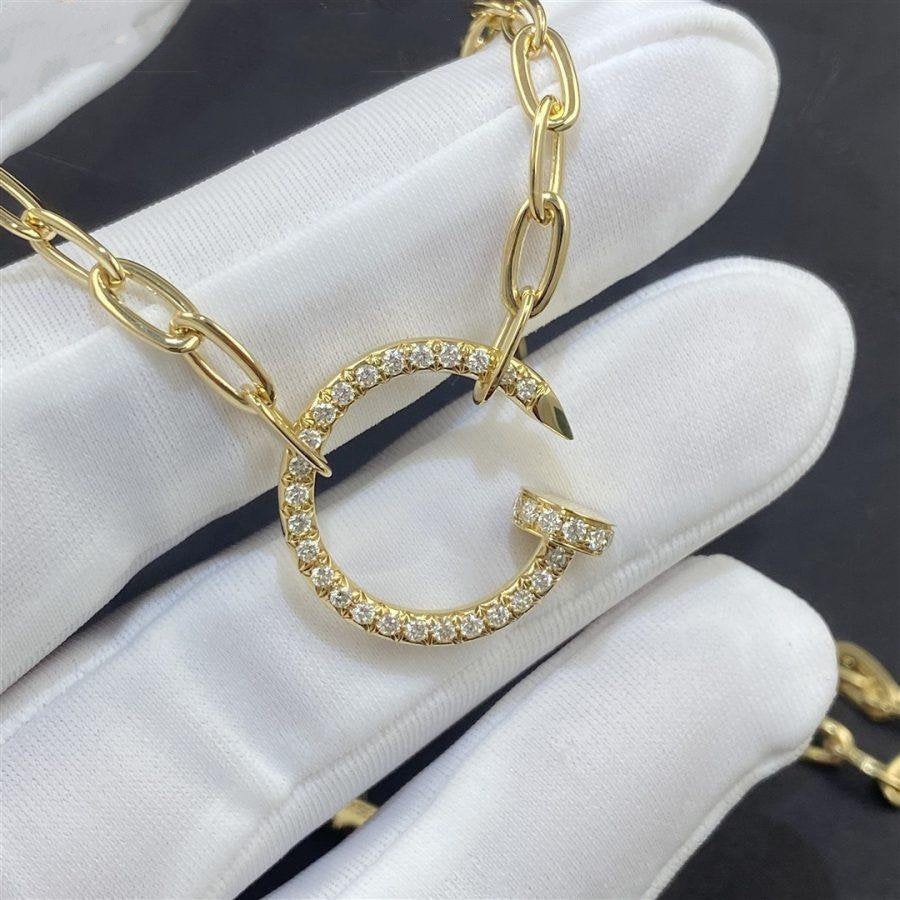 [Eterna Jewels]JUSTE NECKLACE FULL DIAMONDS