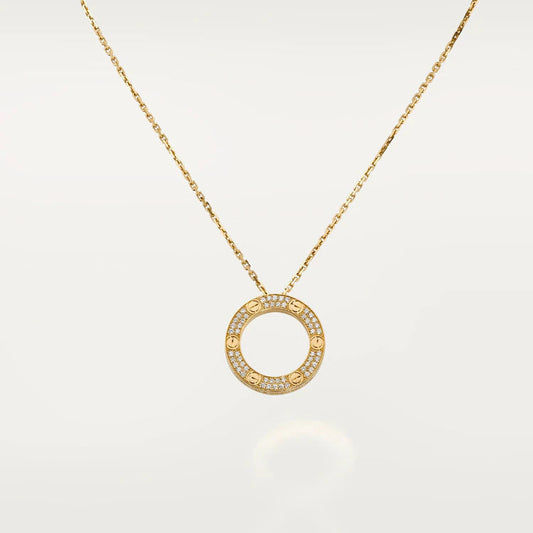 [Eterna Jewels]LIEBESKETTE VERSTELLBAR ROSÉGOLD