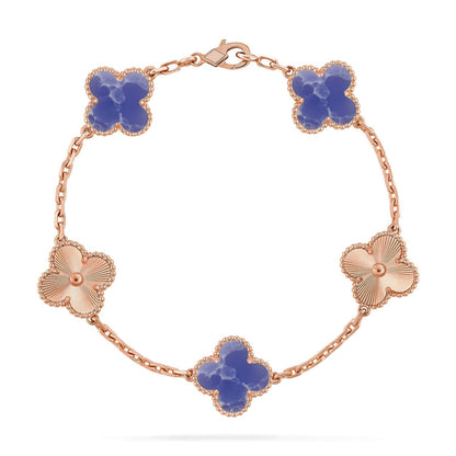 [Eterna Jewels]KLEEBRETT 5 MOTIV BLAUE ADERN ARMBAND-KOLLEKTION