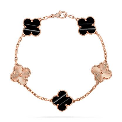 [Eterna Jewels] CLOVER 5 MOTIF PULSAR STONE BRACELET KOLLEKTION